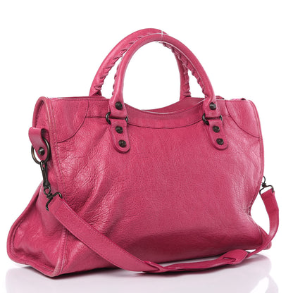 Balenciaga Agneau Classic Hardware City Cyclamen Fucsia 3 of 15