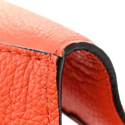 Chloe Grained Calfskin Small Marcie Saddle Bag Rusted Orange 14 of 17