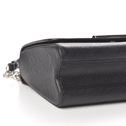 Louis Vuitton Epi Twist Shoulder Bag MM Black 8 of 11