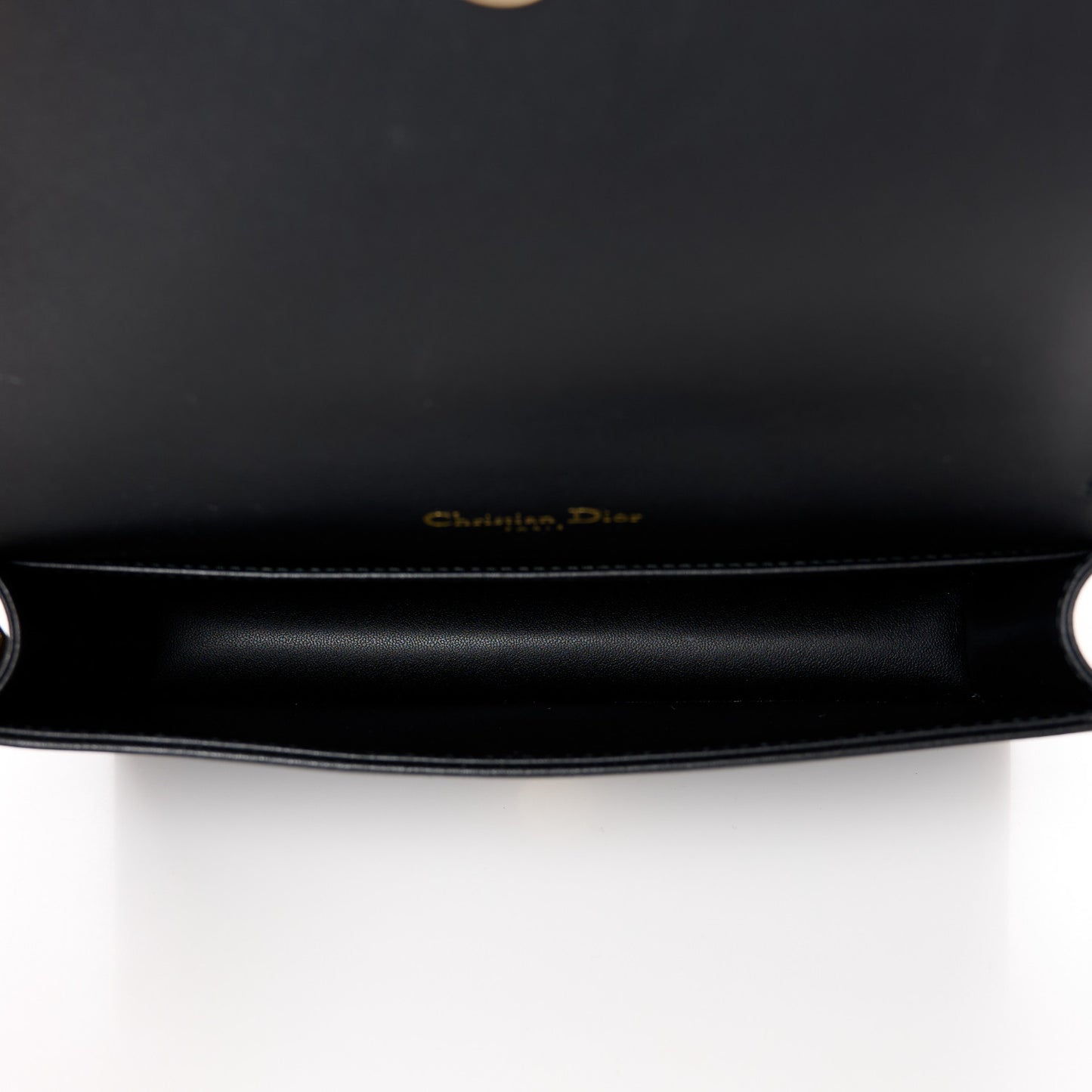 Lambskin Cannage Lady Dior Pouch Black