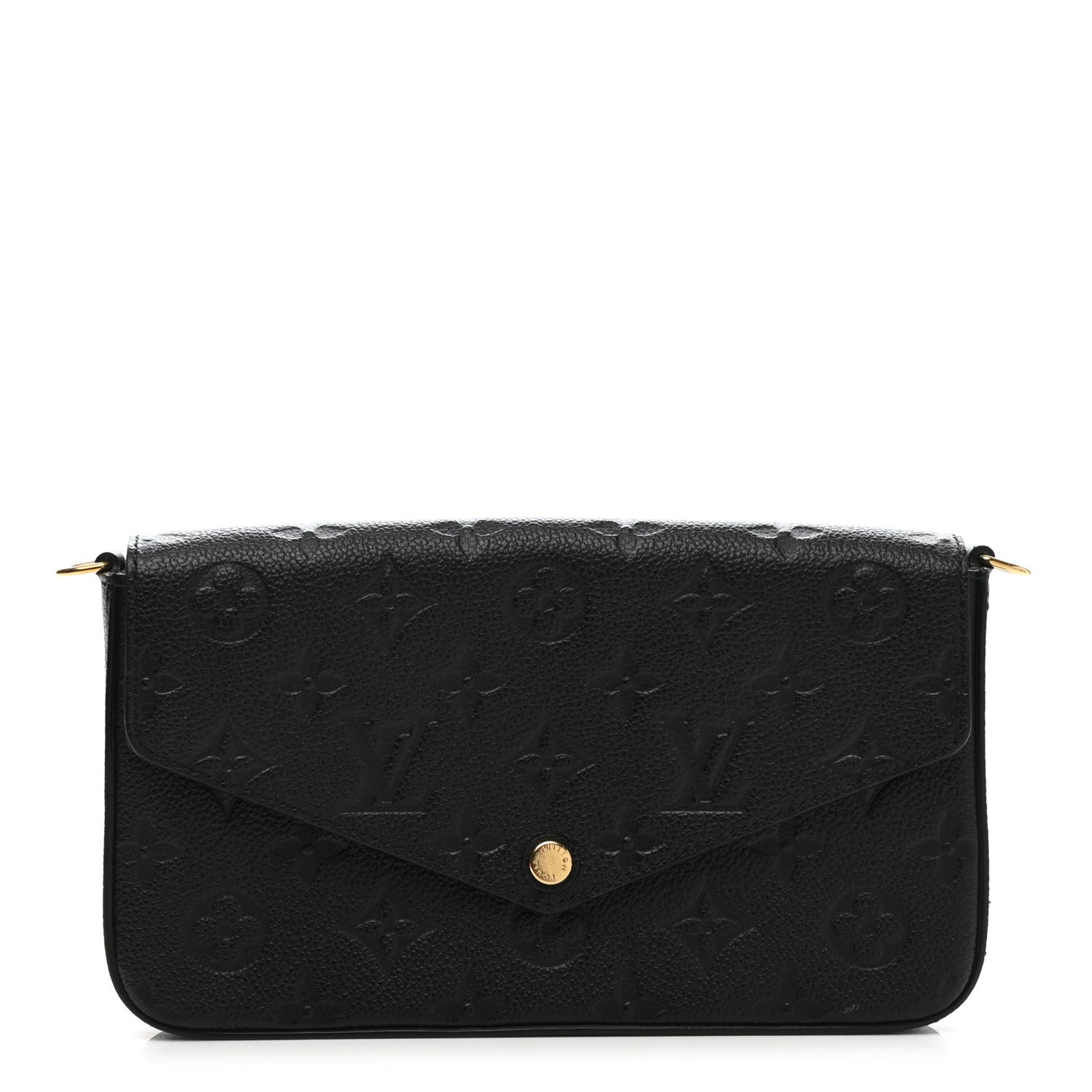 Empreinte Pochette Felicie Chain Wallet Black