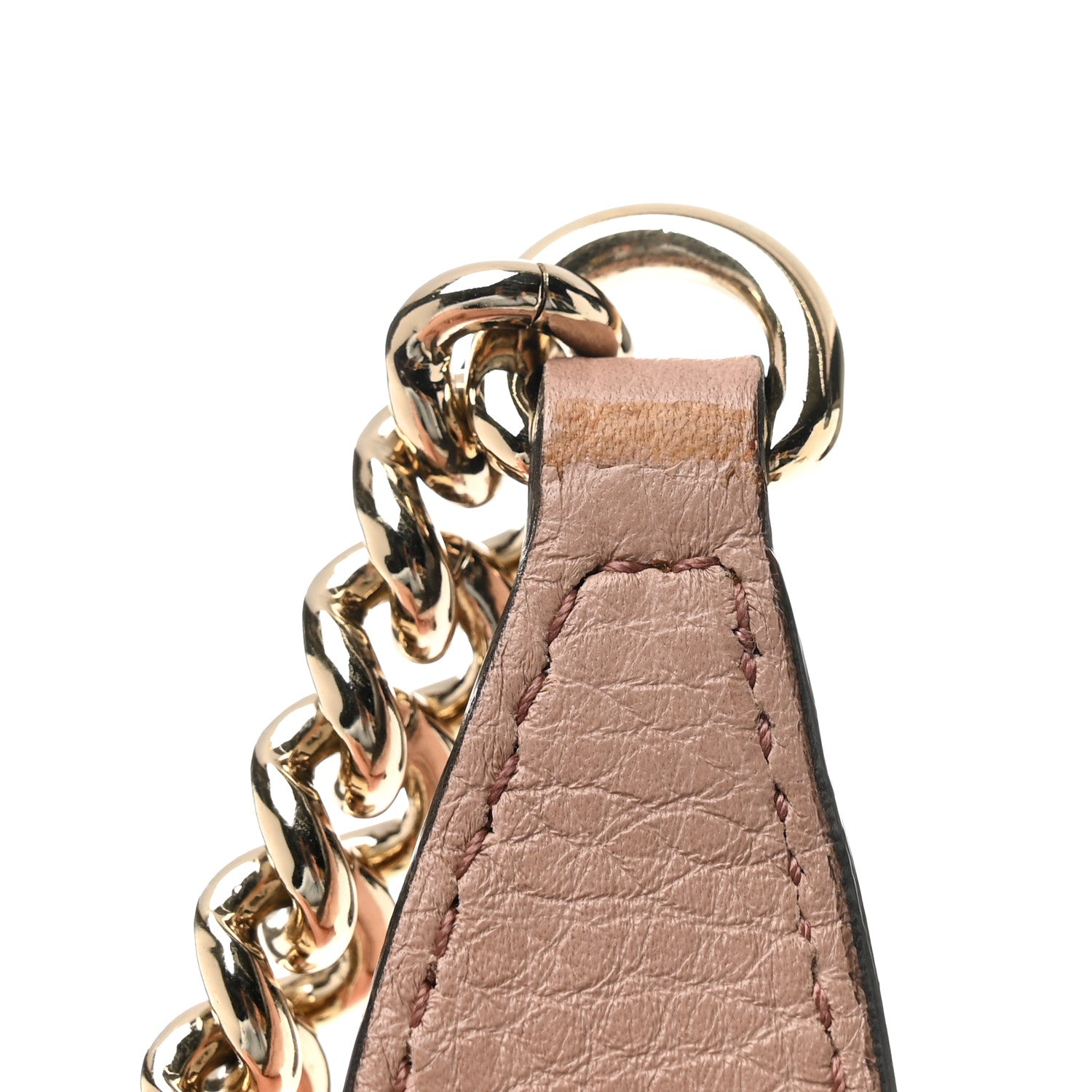 Gucci Pebbled Calfskin Medium Soho Chain Shoulder Bag Camelia 23 of 23