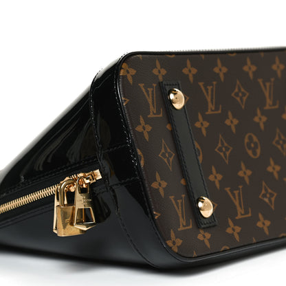 Louis Vuitton Patent Monogram Alma PM Black 11 of 12