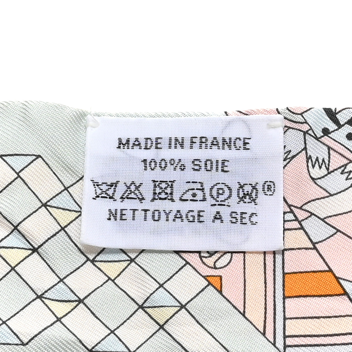 Hermes Silk De l'Ombrelle Aux Duels Twilly Ciel Rose Pale Orange 3 of 3