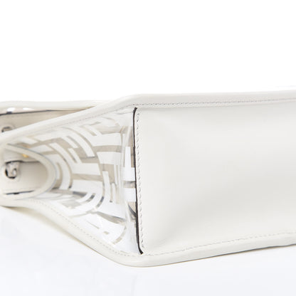 Fendi TPU FF Vitello Century F is Fendi Small Kan I Shoulder Bag White 7 of 8