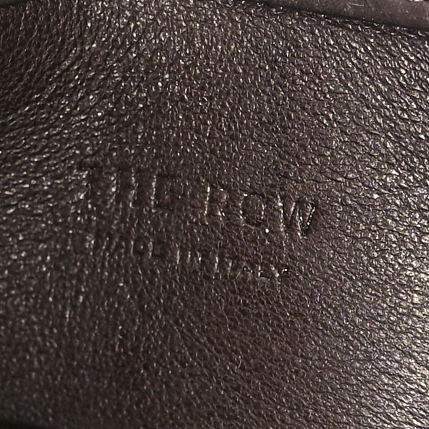 Nubuck Mini Leo Bucket Bag Umber