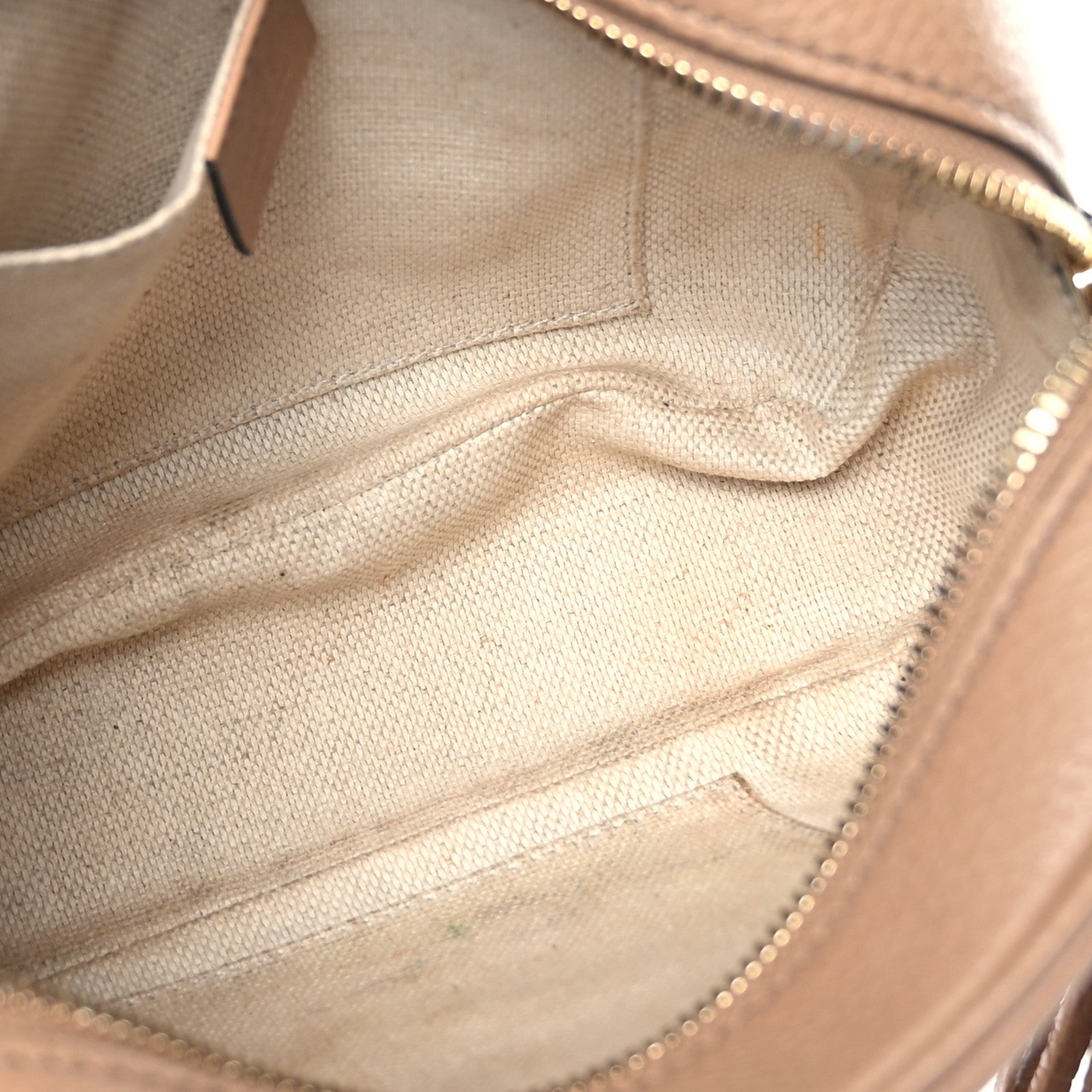 Gucci Pebbled Calfskin Small Soho Disco Bag Camelia 5 of 10