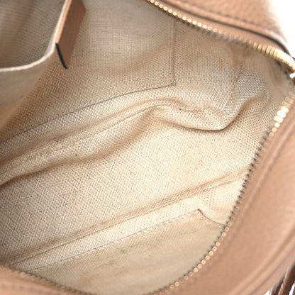Gucci Pebbled Calfskin Small Soho Disco Bag Camelia 5 of 10