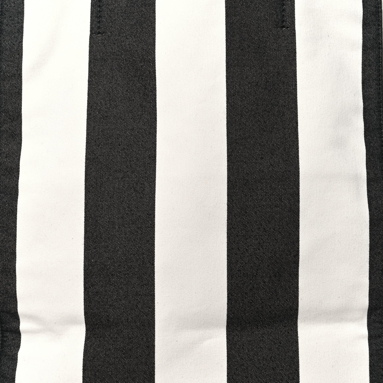 Celine Canvas Striped Large Phantom Cabas Black White 6 of 8
