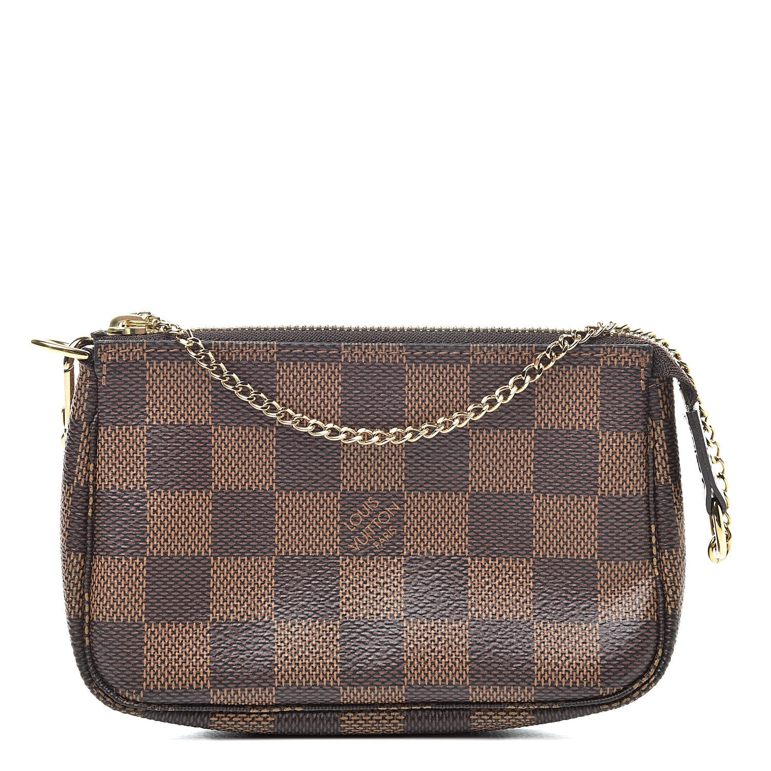 Louis Vuitton Damier Ebene Mini Pochette Accessories 1 of 7