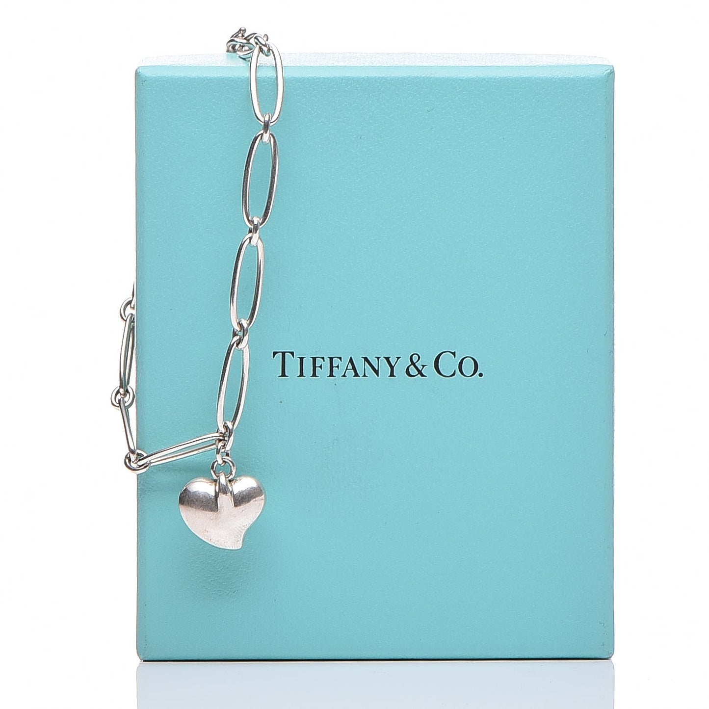 Sterling Silver Elsa Peretti Full Heart Bracelet