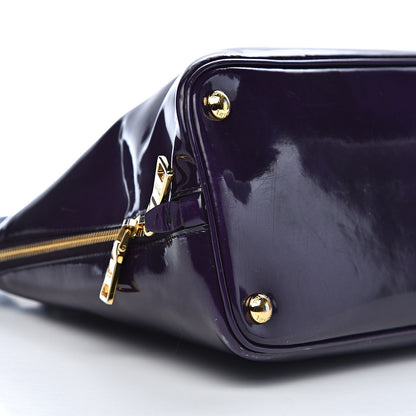 Prada Spazzolato Medium Promenade Tote Viola Fume 12 of 16