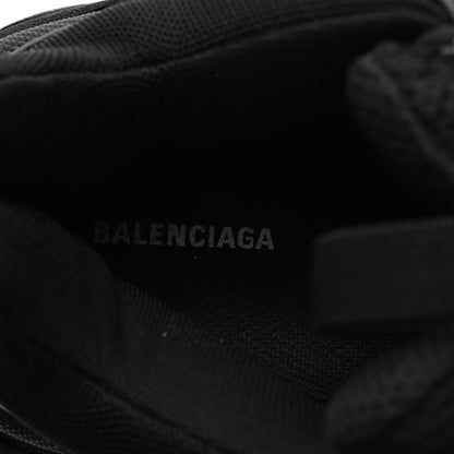 Balenciaga Fabric Mesh Womens Triple S Sneakers 37 Black 8 of 10