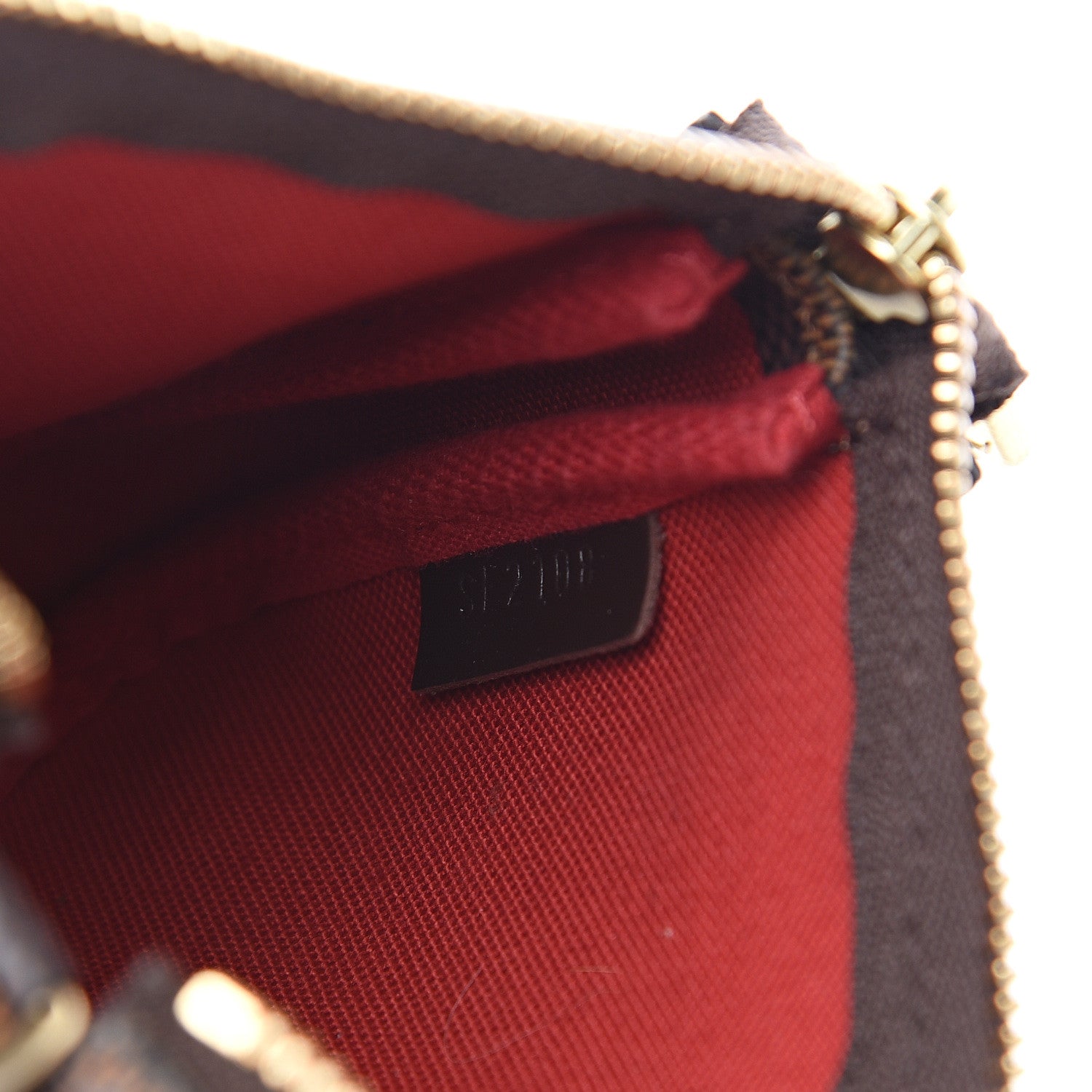 Louis Vuitton Damier Ebene Mini Pochette Accessories 5 of 8