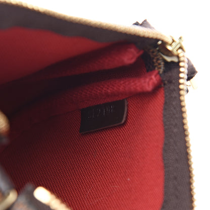 Louis Vuitton Damier Ebene Mini Pochette Accessories 5 of 8