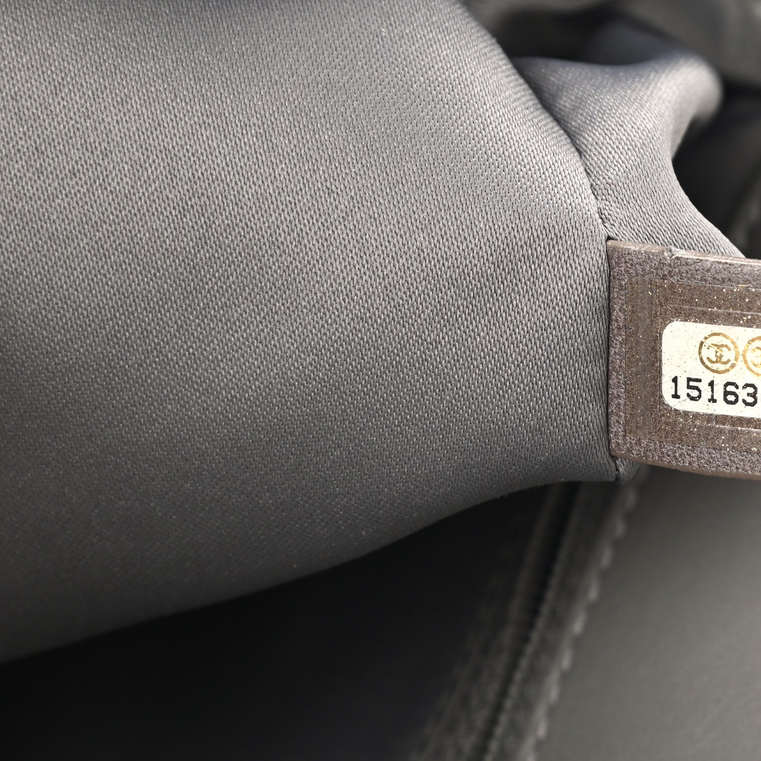Chanel Calfskin Stitch Triptych Flap Grey 6 of 9