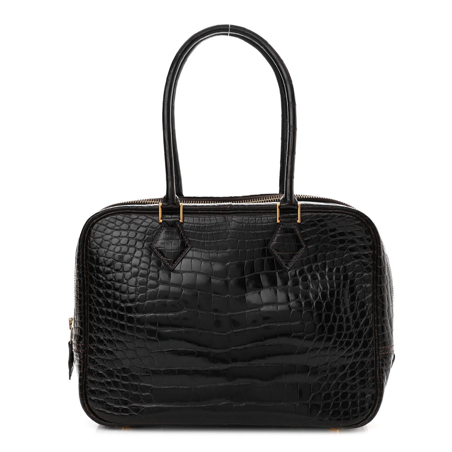 Hermes Shiny Alligator Plume 28 Ebene 1 of 12