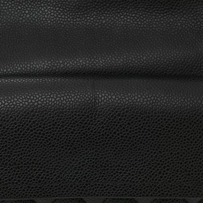Chanel Caviar Quilted Medium Double Flap Black 11 of 13