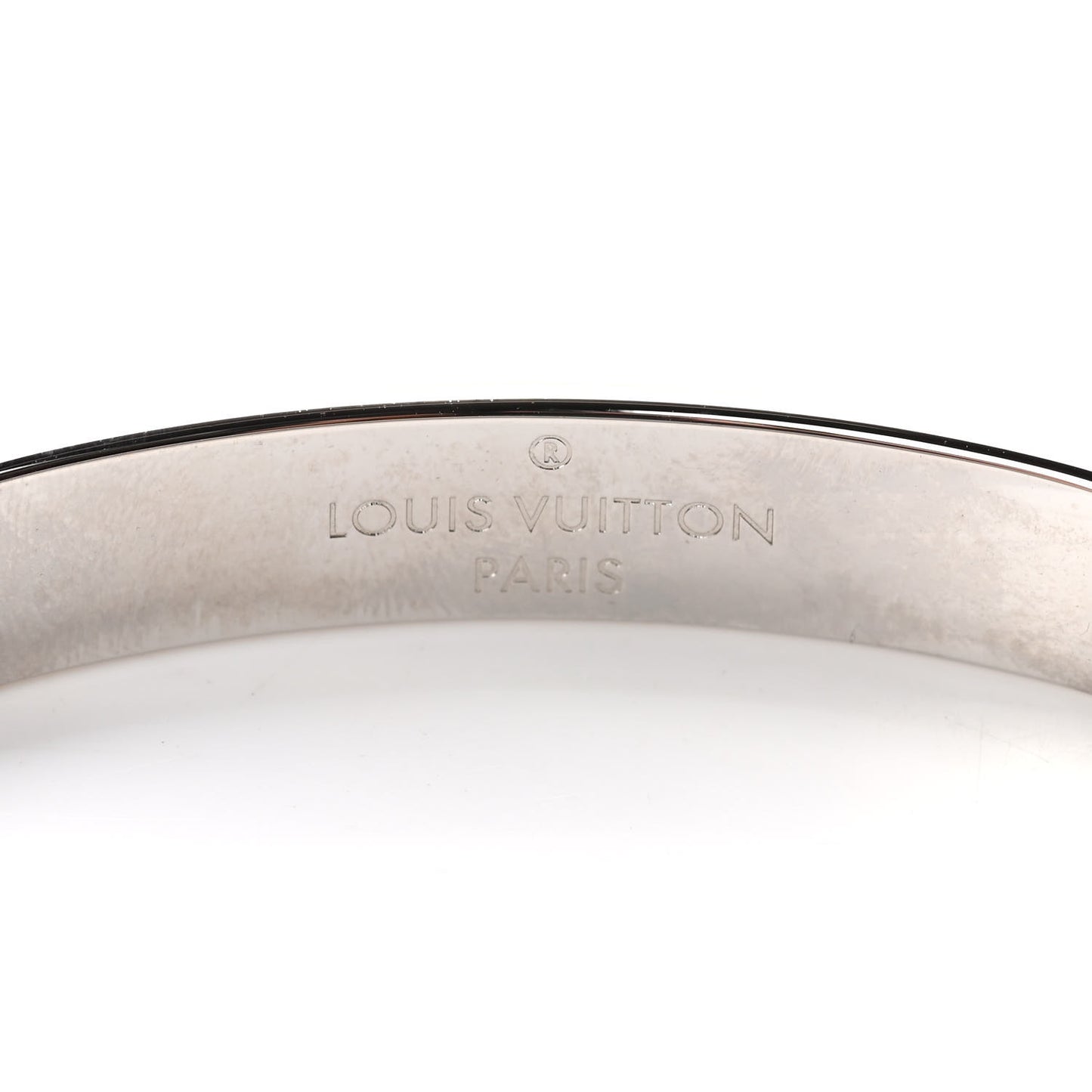 Palladium Monogram Nanogram Cuff M