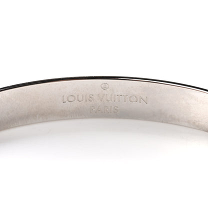 Louis Vuitton Palladium Monogram Nanogram Cuff M 3 of 4