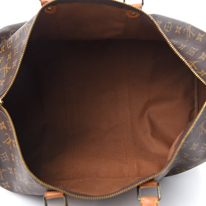 Louis Vuitton Monogram Keepall Bandouliere 50 5 of 14