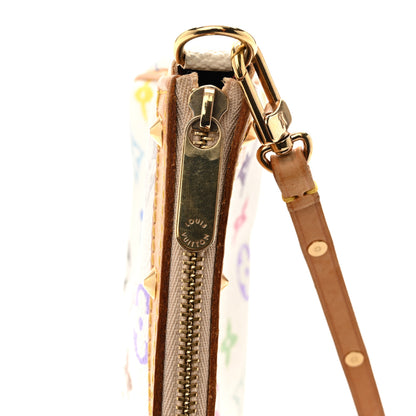 Louis Vuitton Monogram Multicolor Pochette Accessories White 11 of 15