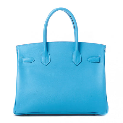 Hermes Epsom Birkin 30 Bleu Du Nord 3 of 31