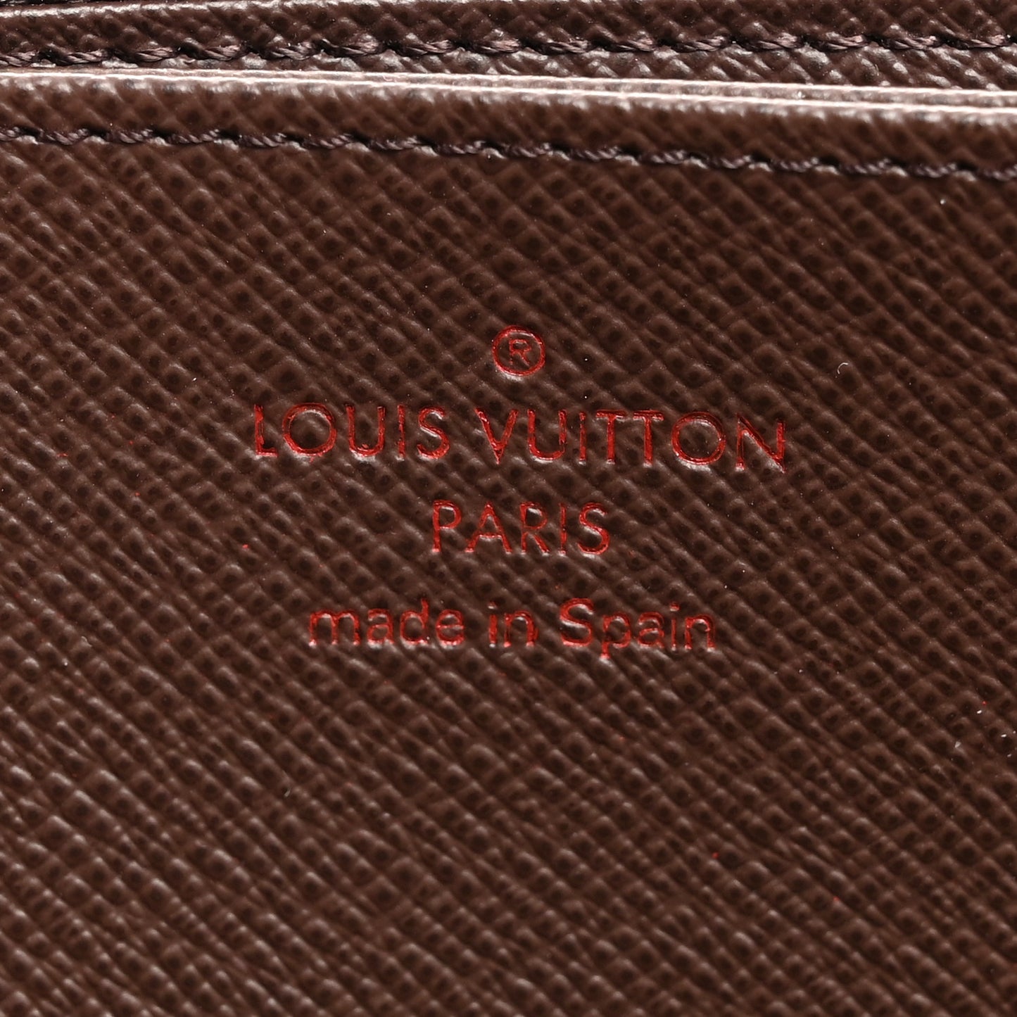Damier Ebene Zippy Wallet