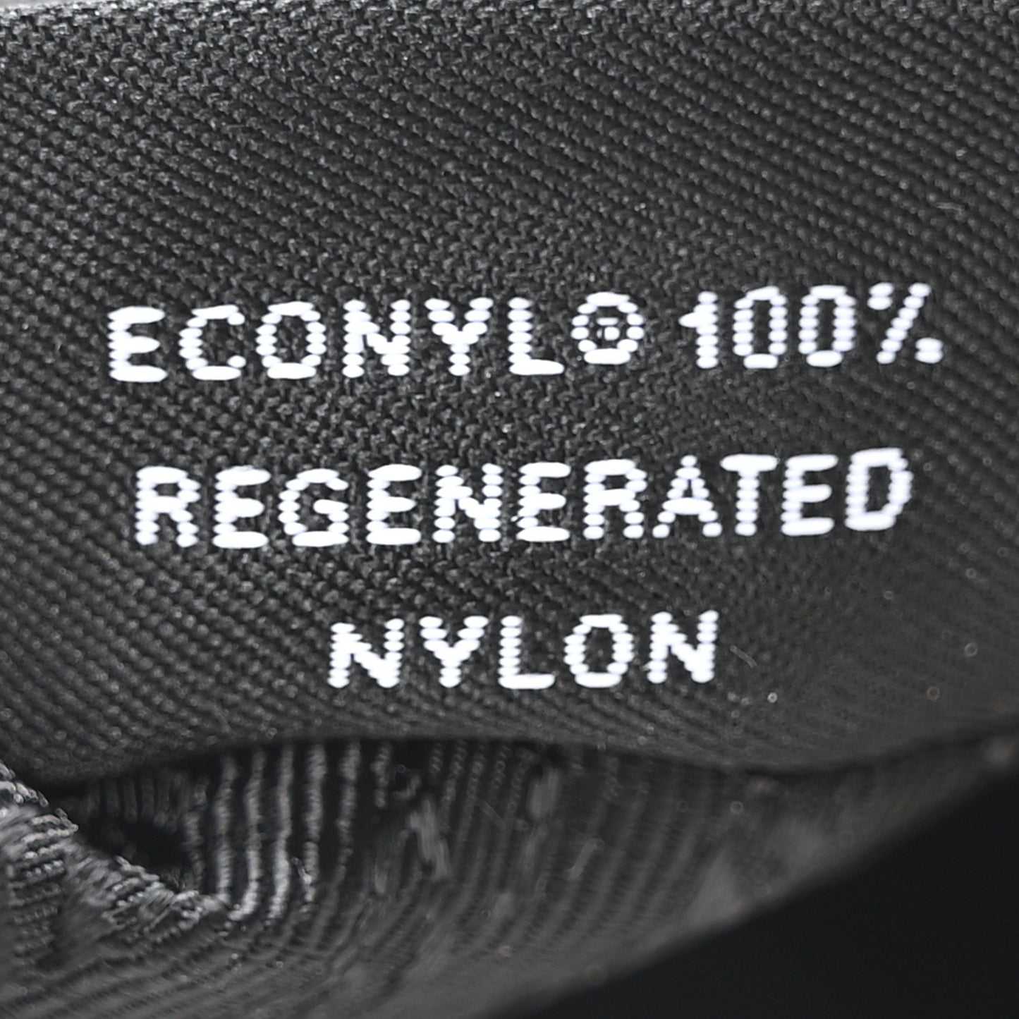 Tessuto Nylon Saffiano Mini Re-Edition 2005 Bag Black