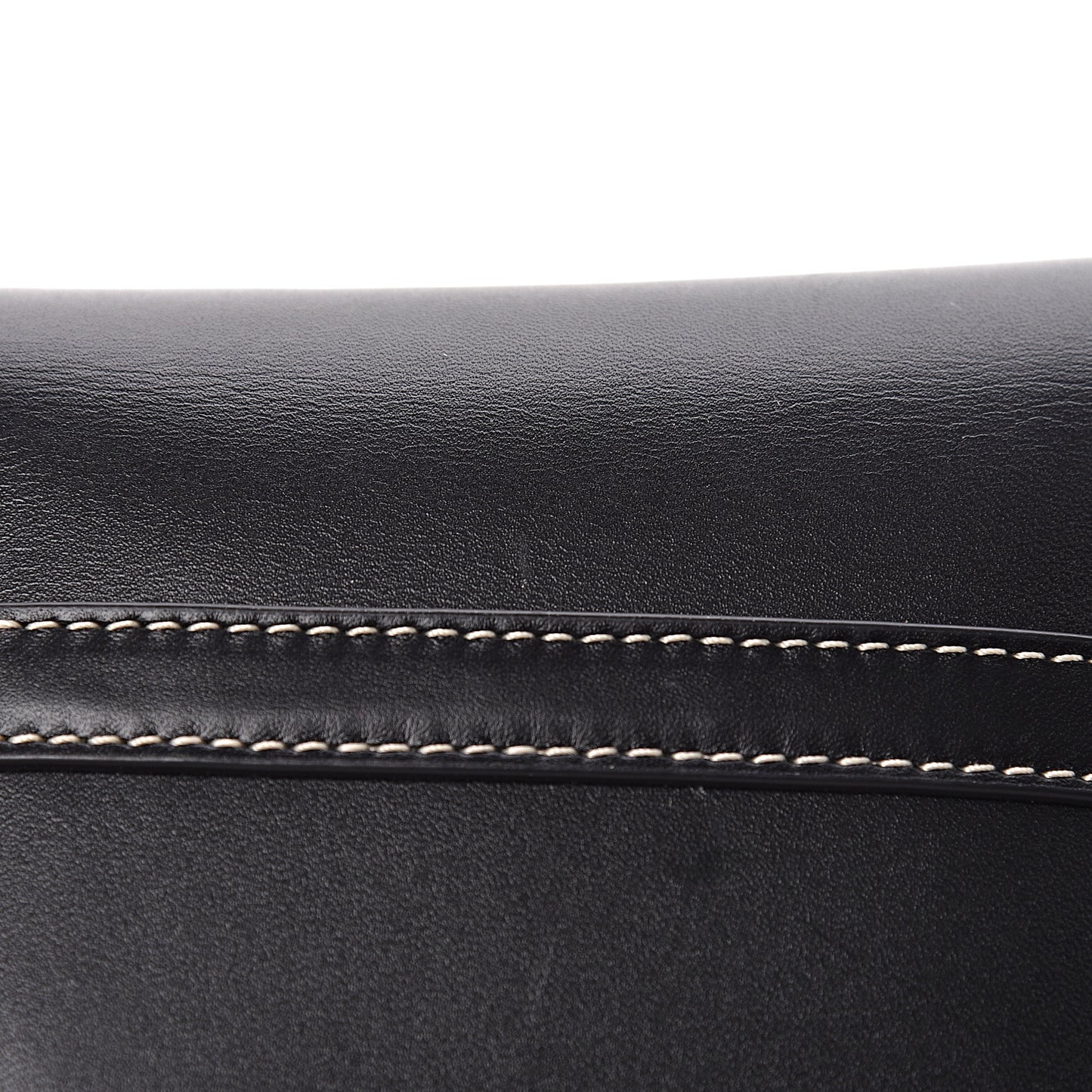 Calfskin Raffia Mini Gate Crossbody Bag Natural Black