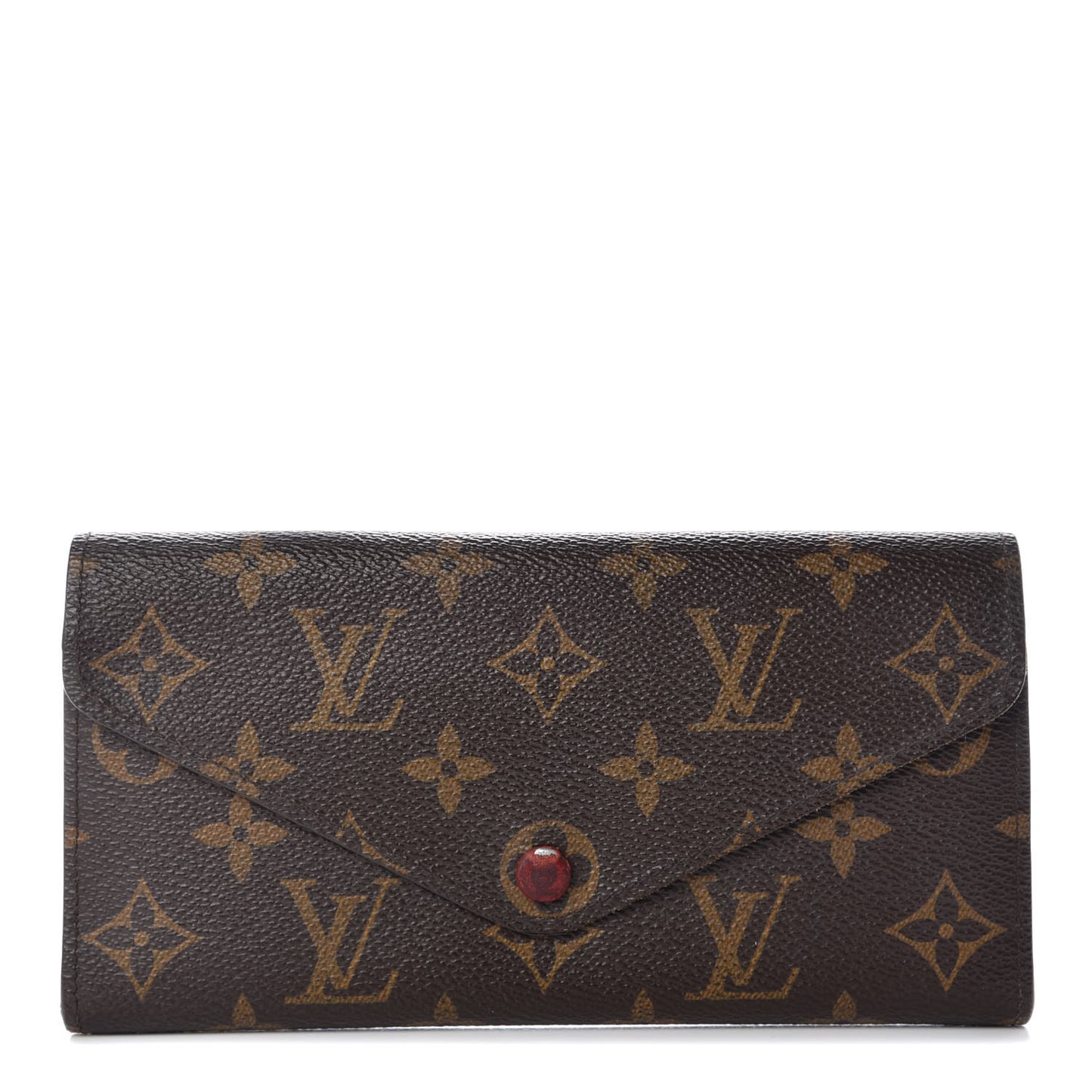 Monogram Josephine Wallet Red