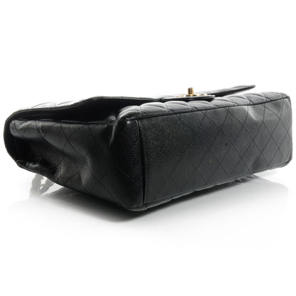 Chanel Caviar Quilted Maxi Double Flap Black 4 of 7