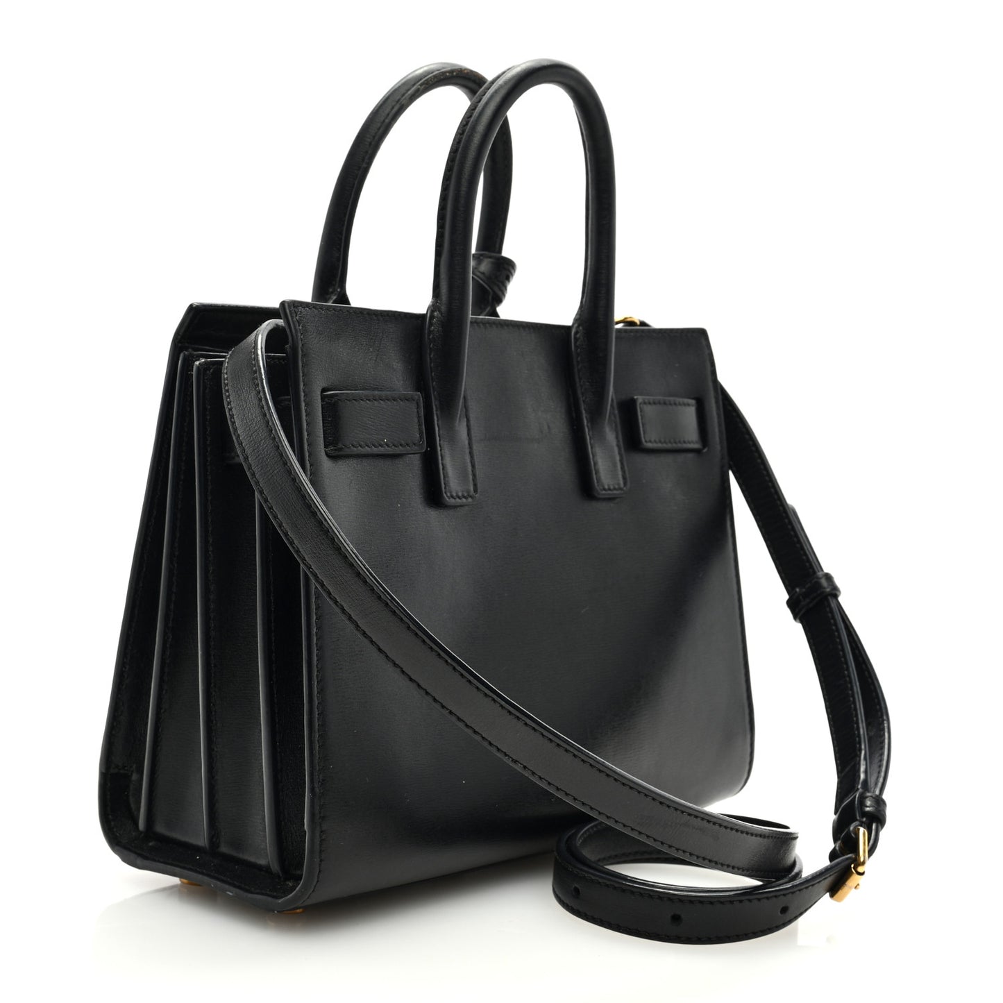 Calfskin Nano Sac De Jour Black