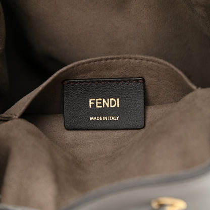 Fendi Vitello Grace Matte F is Fendi Grande Mon Tresor Bucket Bag Argilla 6 of 11