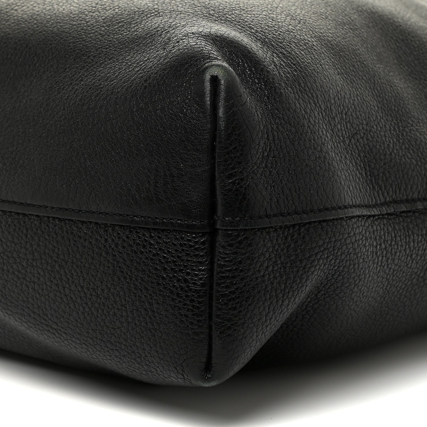 Prada Vitello Daino Tote Black 9 of 24