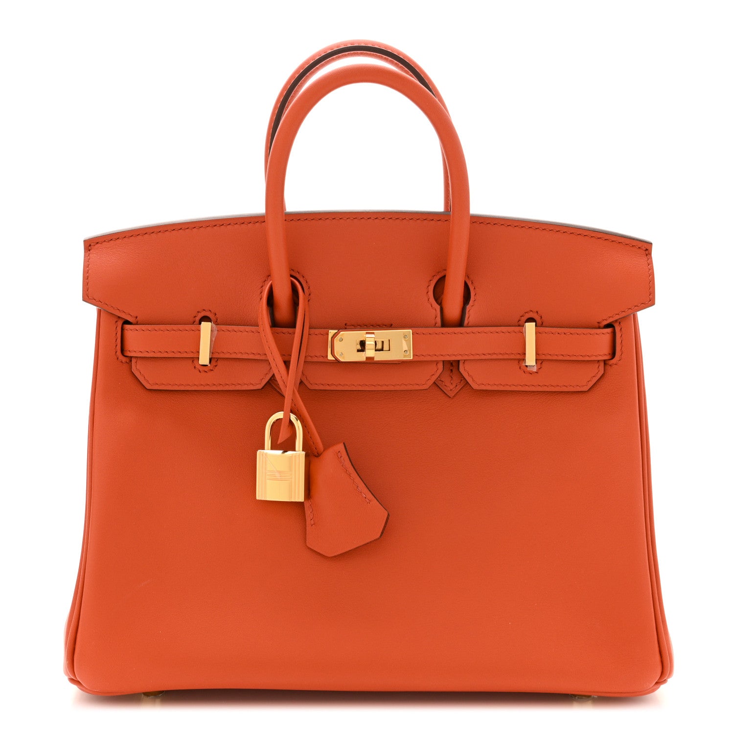 Hermes Swift Birkin 25 Terre Battue 1 of 11