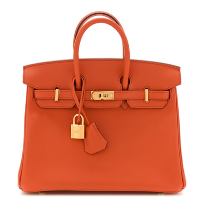 Hermes Swift Birkin 25 Terre Battue 1 of 11