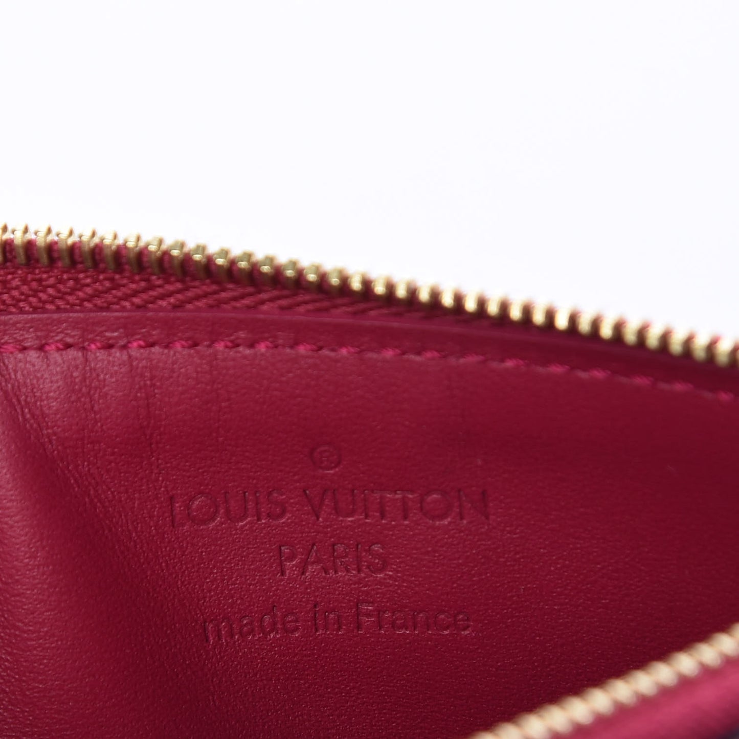 Vernis Key Pouch Rose Indien