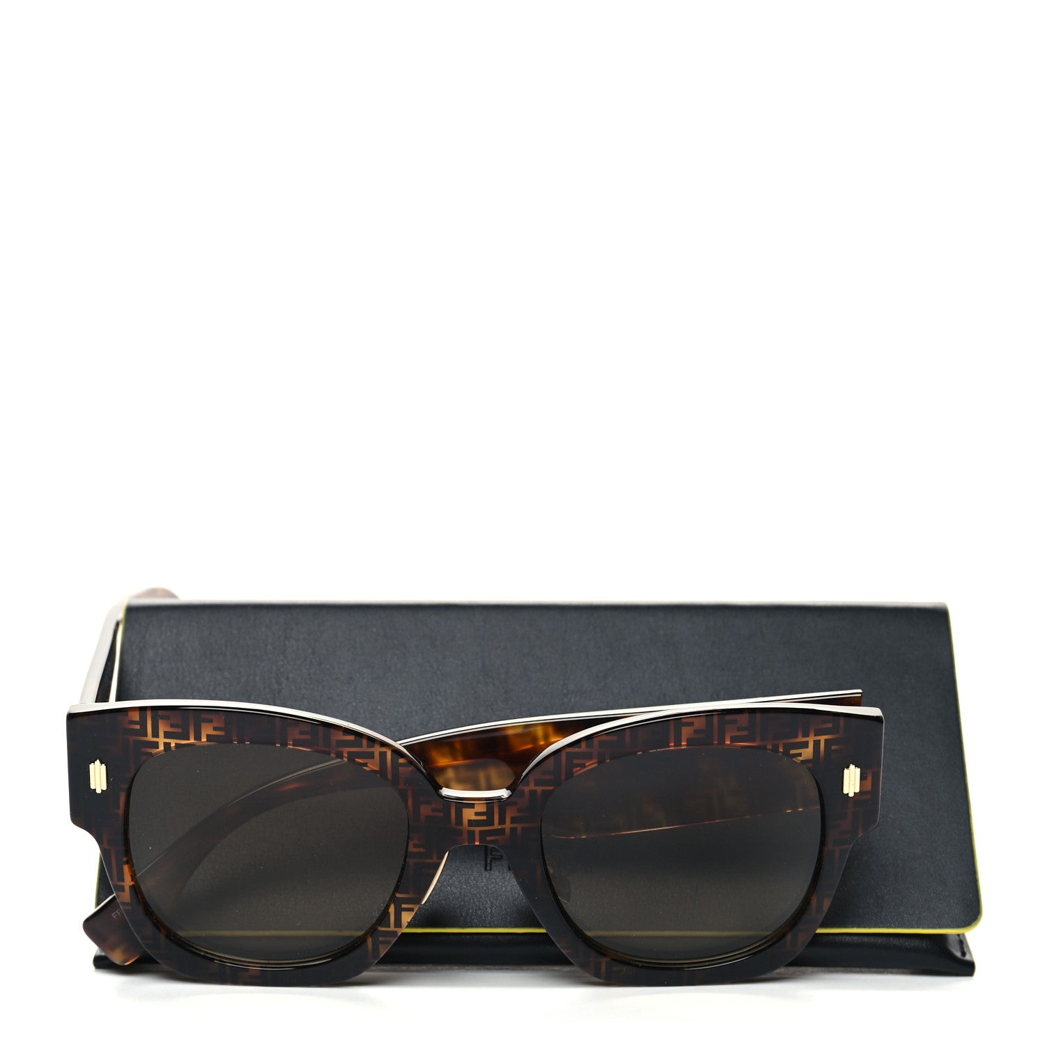 Fendi Acetate FF Sunglasses FF 0458/G/S Tortoise 8 of 8