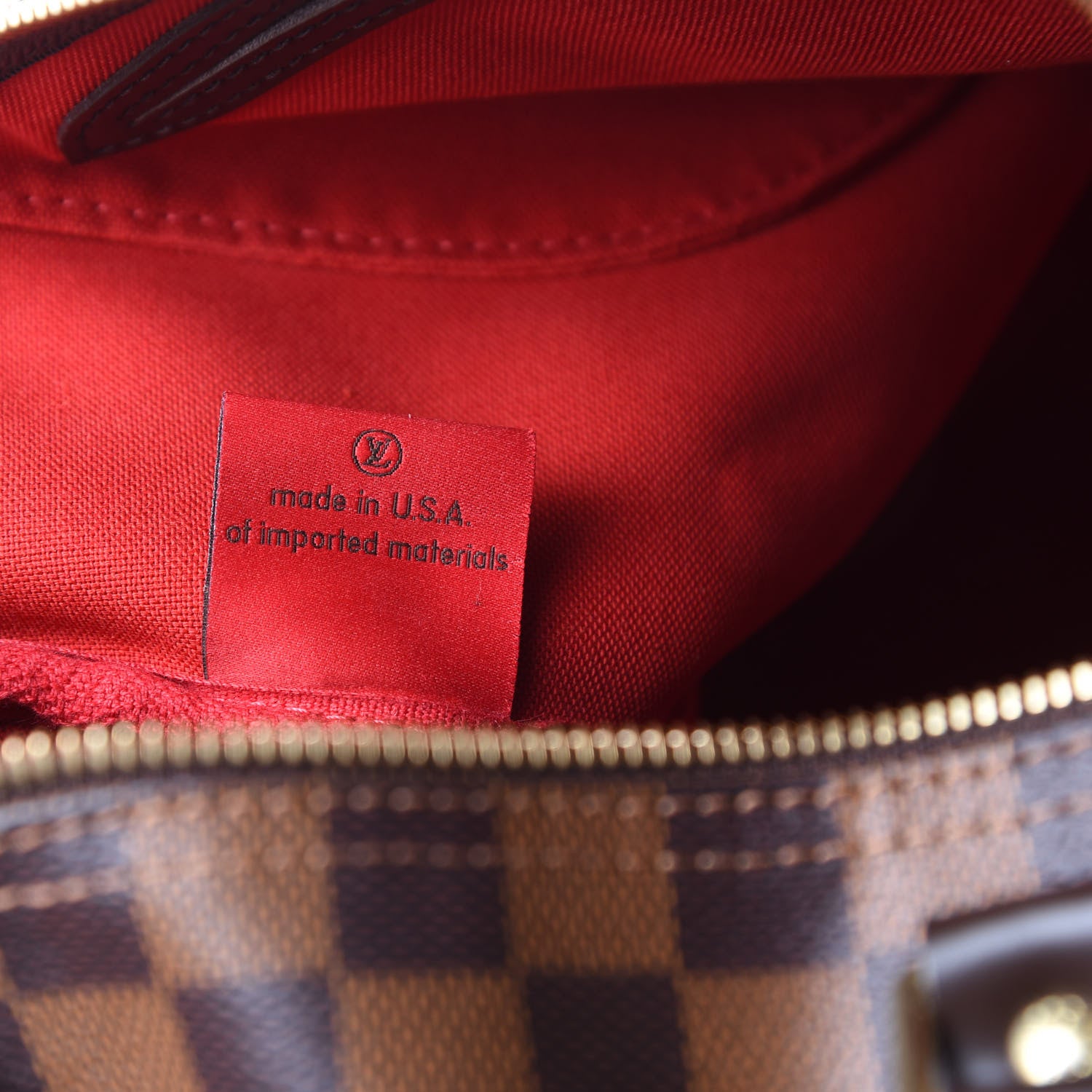 Louis Vuitton Damier Ebene Speedy 30 7 of 12