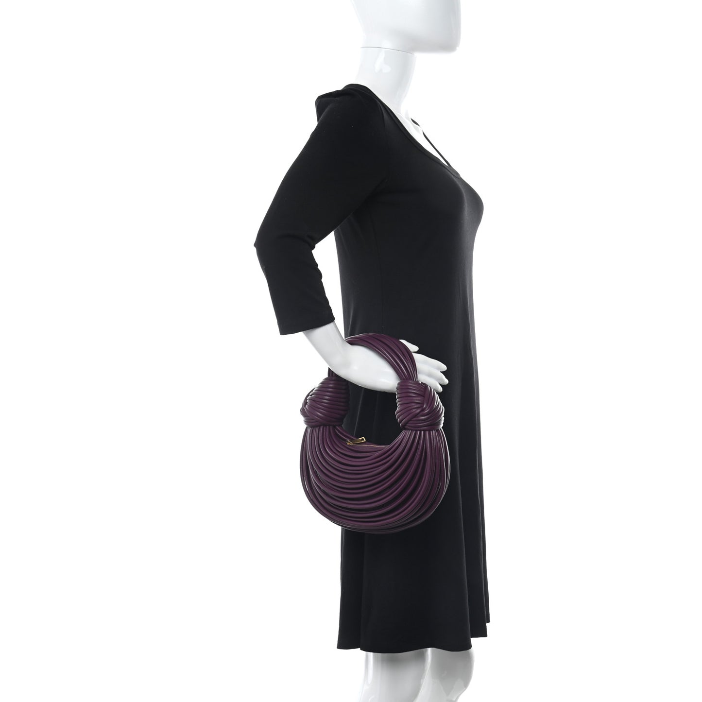 Nappa Mini Tubular Double Knot Mystic