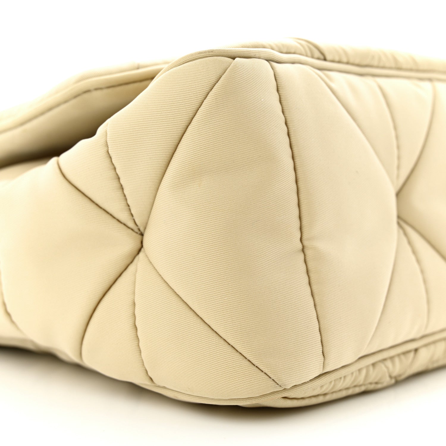Prada Re-Nylon Quilted Padded Flap Shoulder Bag Deserto 9 of 10