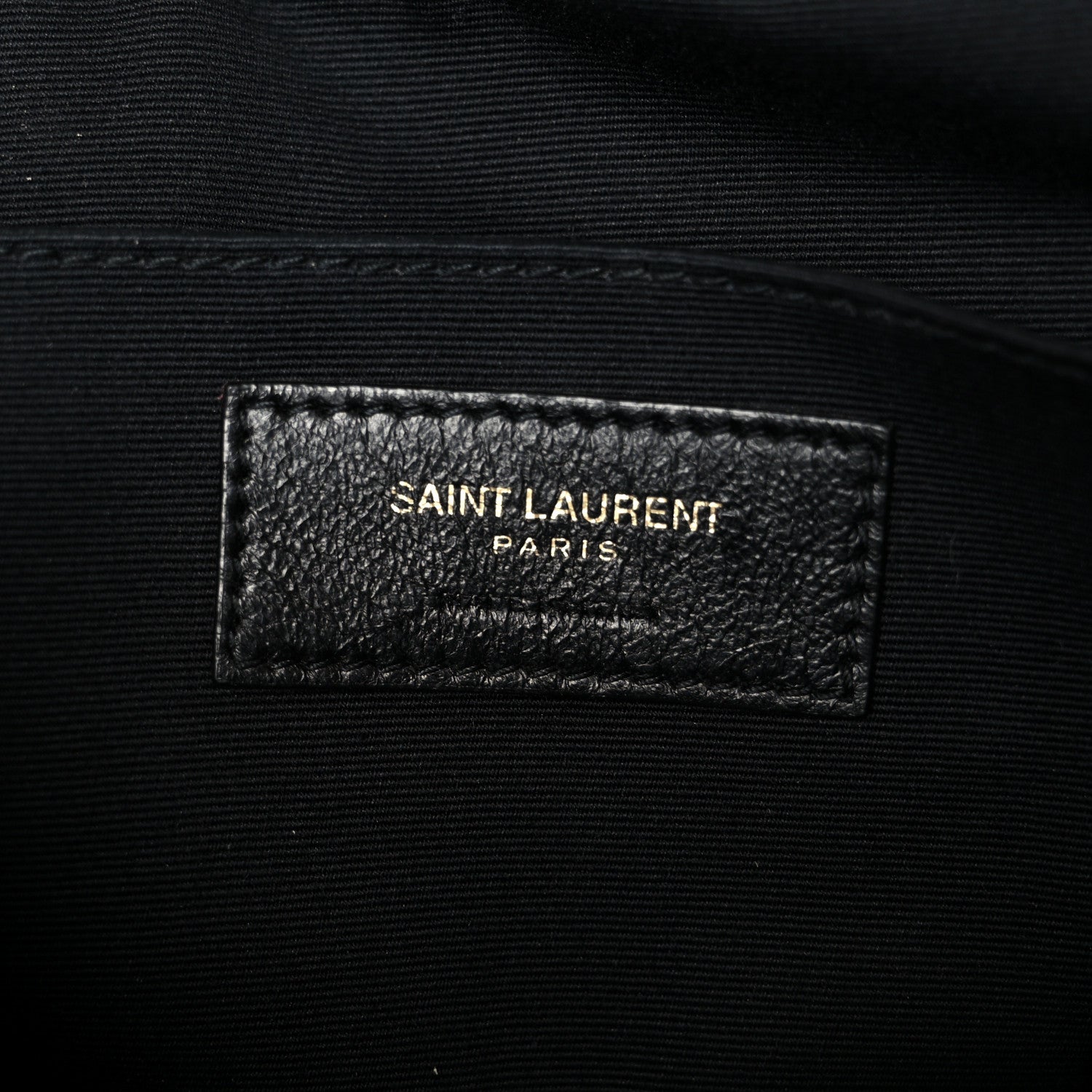 Saint Laurent Calfskin Matelasse Monogram Lou Camera Bag Dark Beige 6 of 10
