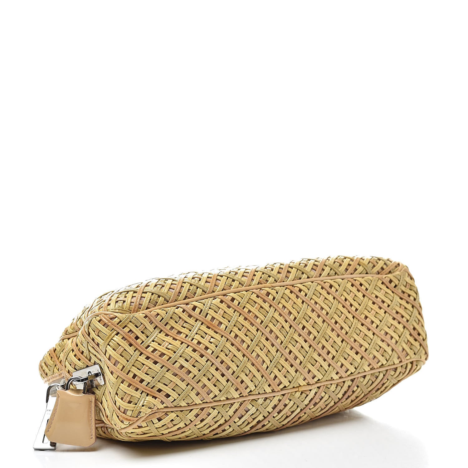 Prada Vernice Madras Camera Bag Quarzo 4 of 15