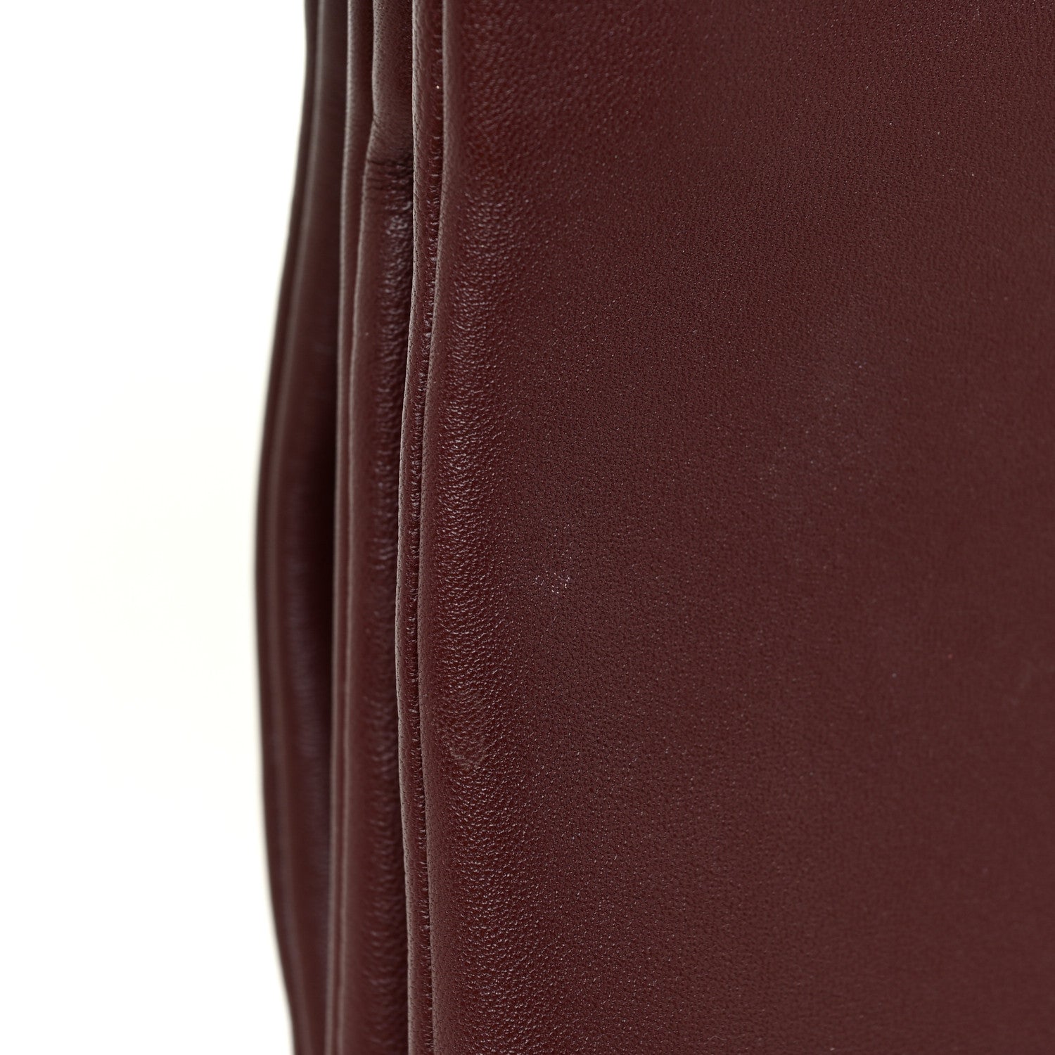 Celine Smooth Lambskin Small Trio Crossbody Bag Burgundy 11 of 12