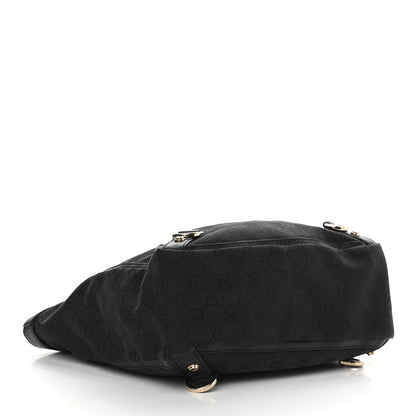 Gucci Monogram Small Abbey Tote Black 3 of 10