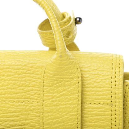 3.1 Phillip Lim 3.1 Textured Calfskin Mini Pashli Satchel Yellow 9 of 12
