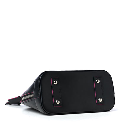 Louis Vuitton Epi Alma BB Black Hot Pink 5 of 12