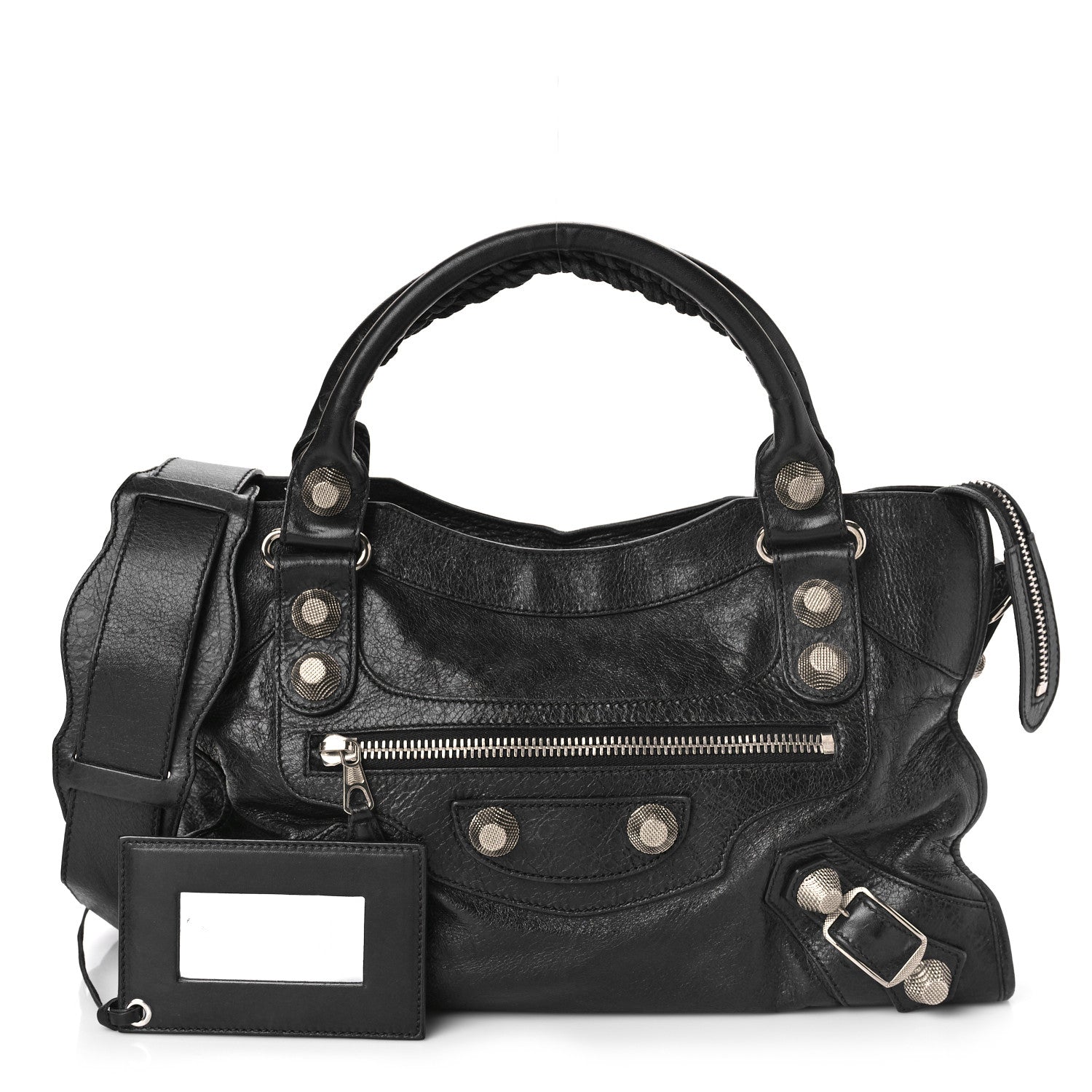 Balenciaga Agneau Giant 21 Silver Hardware City Black 1 of 10
