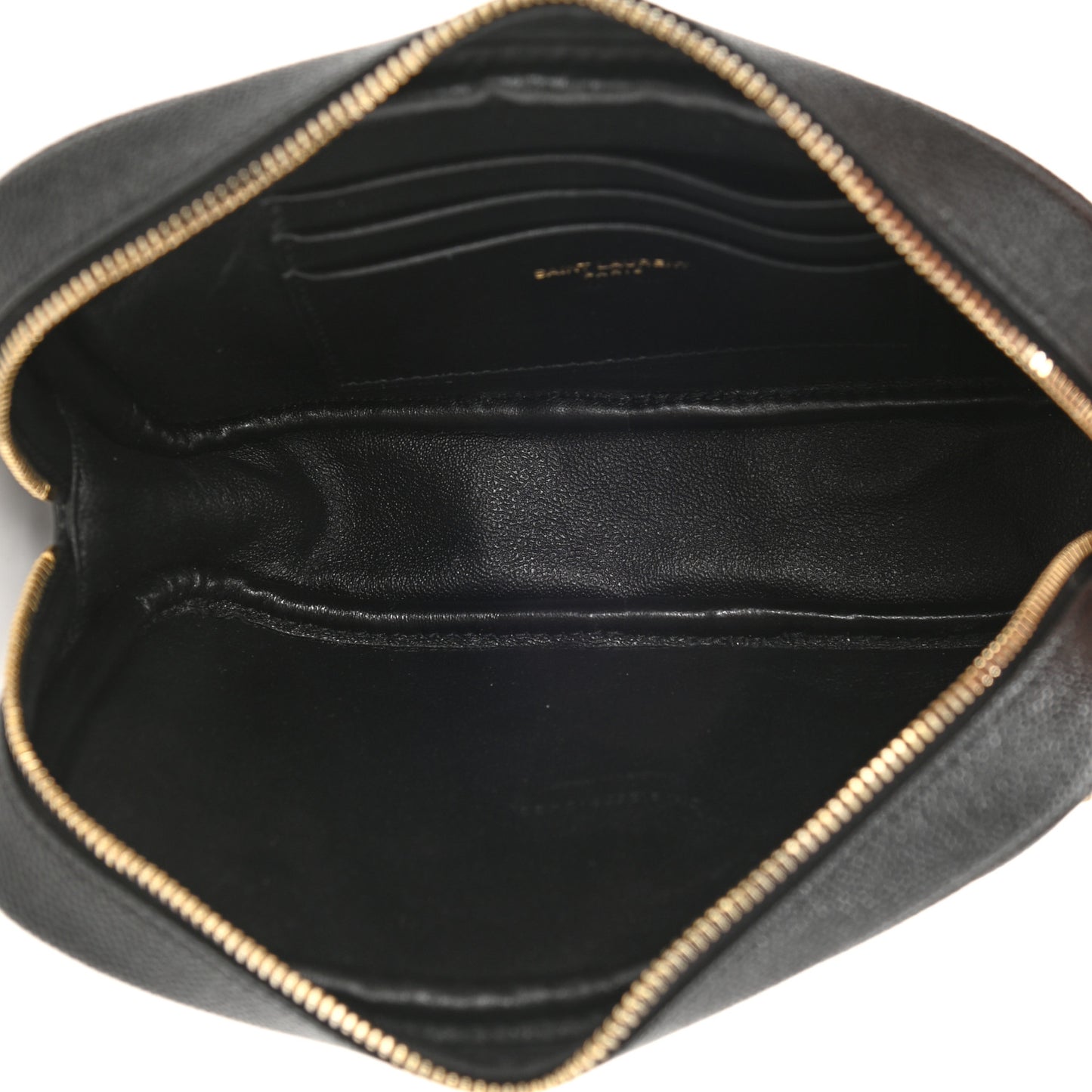 Grain De Poudre Matelasse Monogram Mini Lou Camera Bag Black